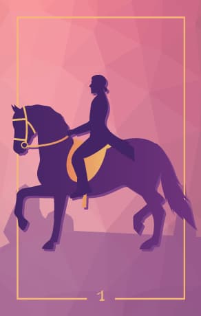 Carta de la baraja Gitana Brasileña