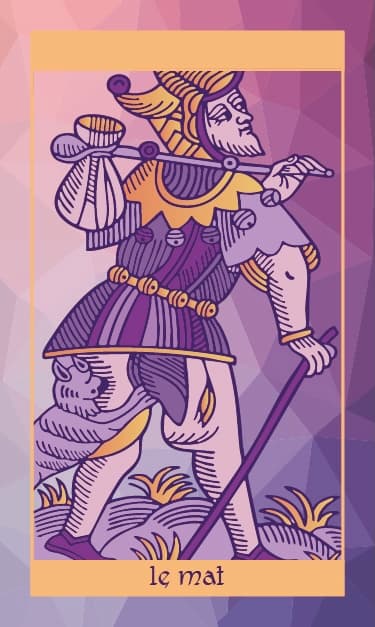 Le Mat del Tarot de Marseille