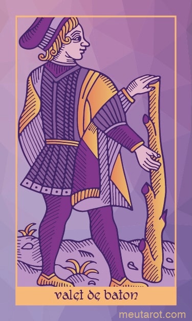 Bube der Stäbe