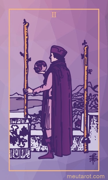 Deux de Bâtons