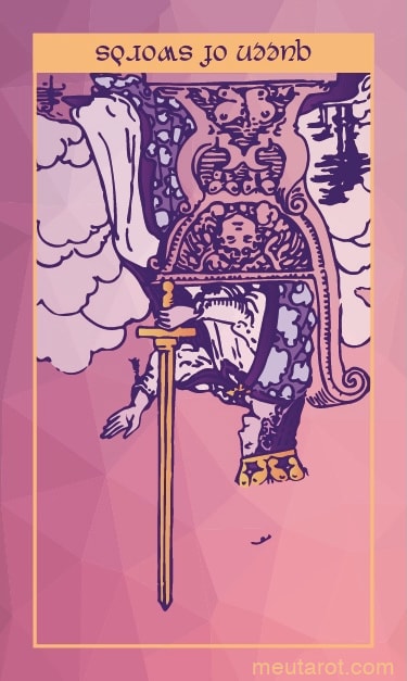 Rainha de Espadas Invertida